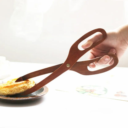 Wooden Scissor Tongs