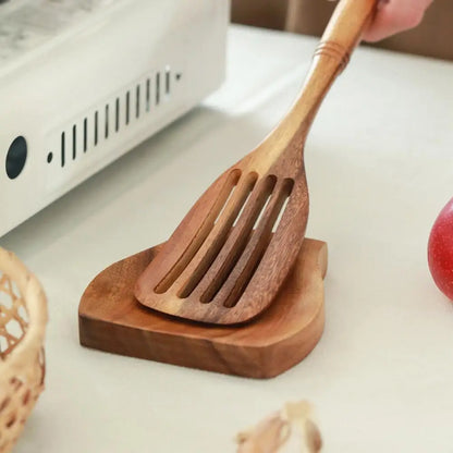 Teak Spatula Rest