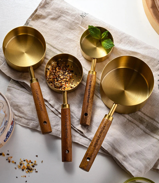 Walnut Wooden Measuring Spoons (8 Set)